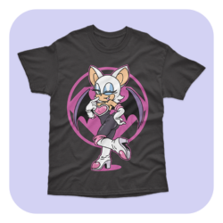 Furry Pin Up Rouge T-Shirt