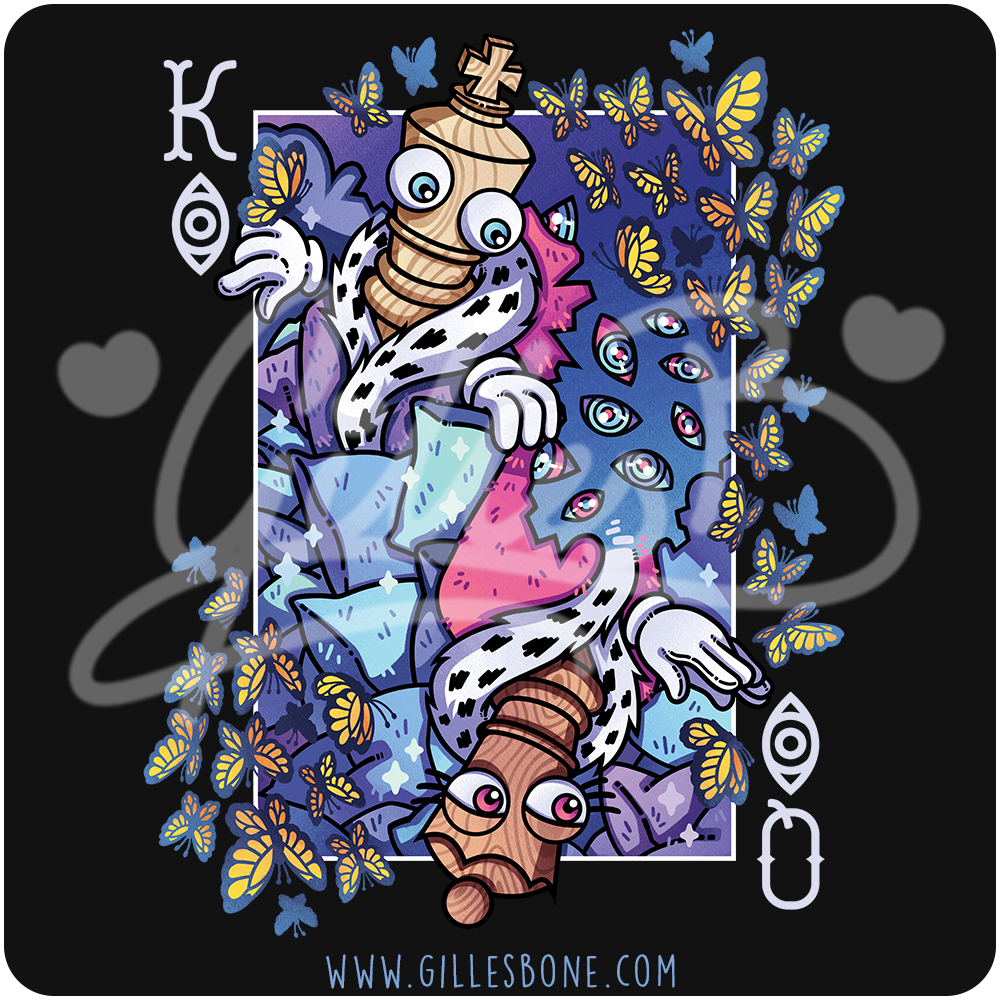 The King & Queen Of Abstractions T-Shirt - Image 2