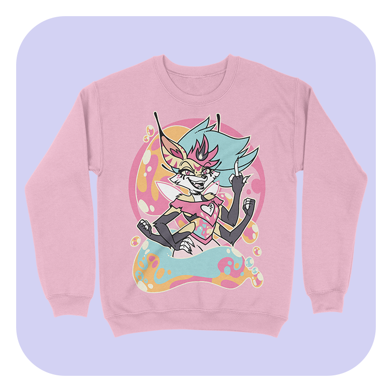 Cotton Candy Queen Sweatshirt - Image 3