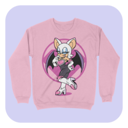 Furry Pin Up Rouge Sweatshirt