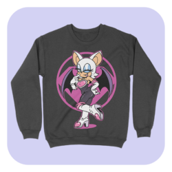 Furry Pin Up Rouge Sweatshirt