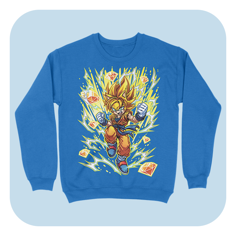 Super Saiyan Sweatshirt - Image 2