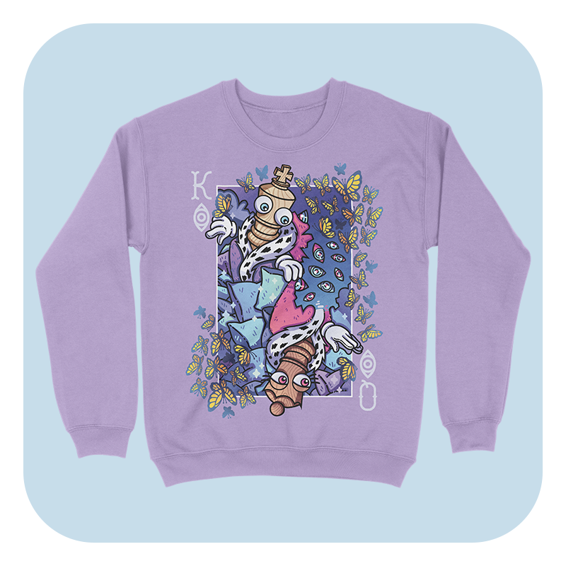 The King & Queen Of Abstractions Sweatshirt - Image 2