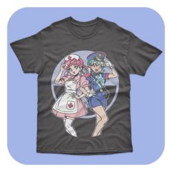 Furry Pin Up – Joy & Jenny T-Shirt