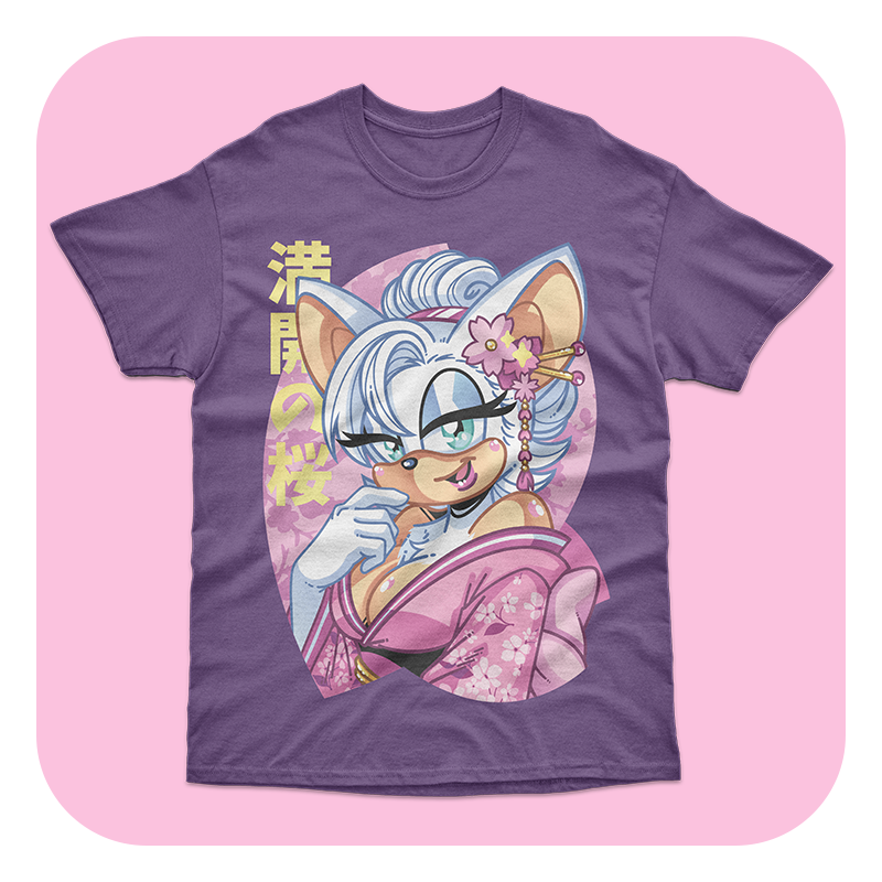 Sakura Rouge T-Shirt - Image 3