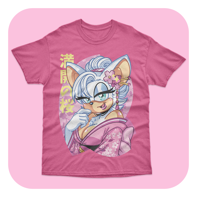 Sakura Rouge T-Shirt - Image 2