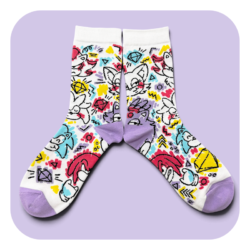 Sonic Doodle Socks (Pre-order)